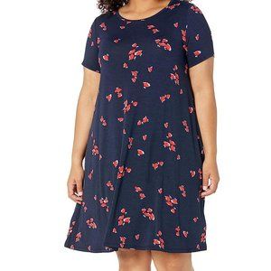 Amazon Essential Plus Size Floral Dress